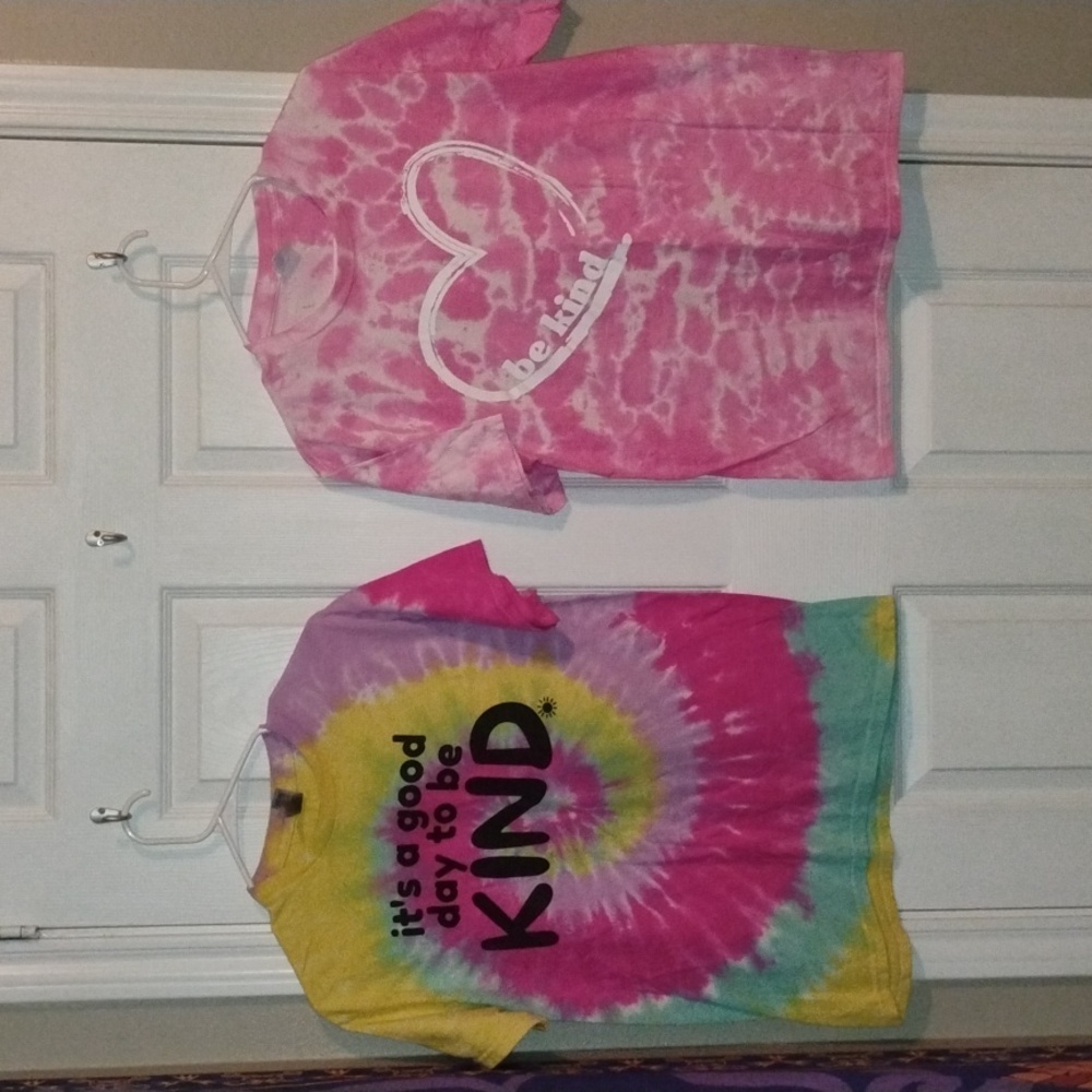 2 Tie-Dye T-Shirts